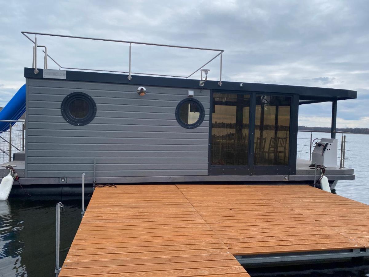 Apartamento Houseboat Park Wodny Cieszyno Złocieniec Exterior foto